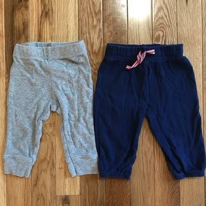 🔶 3 for $10 - grey and blue pants - 6 months